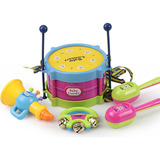 Juego De Tambor De Instrumentos Musicales Para Niños, Incluy