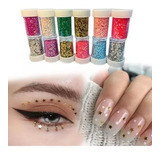 Kit 50 Potinhos Glitter Estrelinha Carnaval Fantasias Brilho