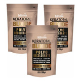 Polvo Decolorante Bellísima Keratotal Blonde X3 De 700 Gr