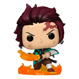 Boneco Funko Pop! Tanjiro Hinokami Anime Demon Slayer 874