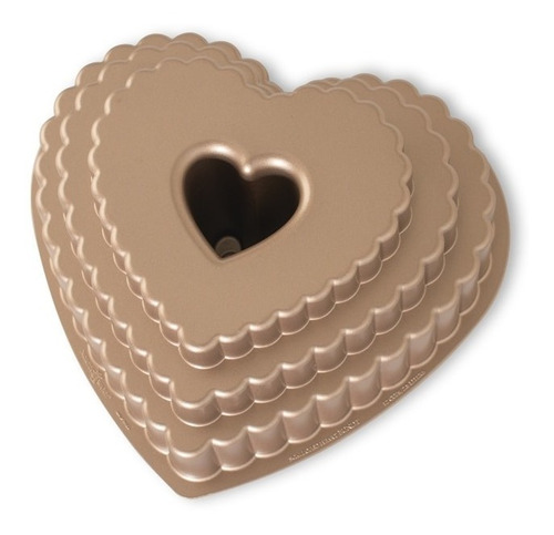 Molde Para Torta Bizcochuelo Corazón Heart Nordic Ware®