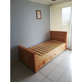 Cama Con Cajones De Madera Pino Oregón  