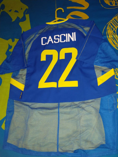 Camiseta De Boca Intercontinental 2003 #22 Cascini