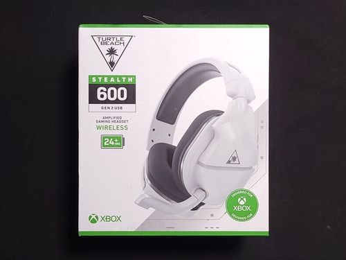 Turtle Beach Gen 2 Stealth 600 Usb Blanco Para Xbox O Pc