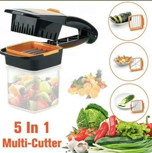 Nicer Dicer  Cortador De Frutas Y Verderduras Cocina 5en1