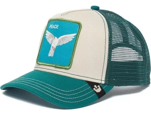 Gorra De Malla Con Protección Solar Y Bordado De Animale [u]