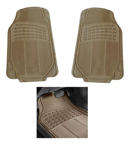 Par De Tapetes Delanteros Beige Mercedes Benz E320 2002