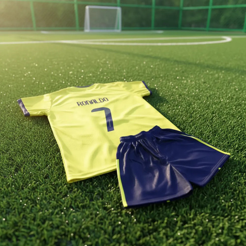 Conjunto Uniforme Futbol Niños Ronaldo Al Na