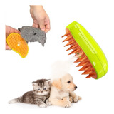 Cepillo Para Gatos Autolimpiante Perros Vapor Mascotas Peine