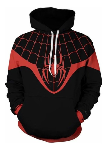 Sudaderas De Spider-man Into The Spider-verse Miles Morales