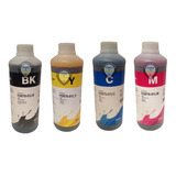 4 Tintas Marca Inteck Para Canon G1100 G2100 G3100 500ml C/u