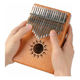 Kalimba Piano De 17 Teclas Regalo Perfecto De Navidad Par