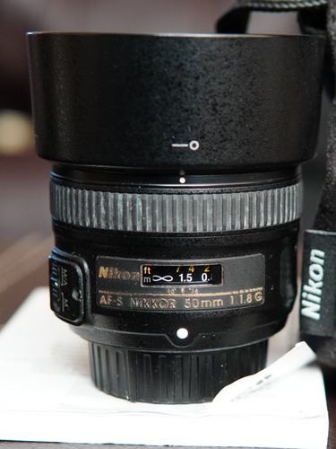 Lente Nikon Af-s Nikkor 50mm F1.8g Fx D610 D750