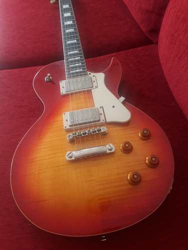 Guitarra Les Paul Cort Cr 250 C/ Mics Classic Rocker Permuto