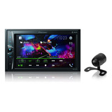 Rádio Automotivo 6,2 Pol Fm Bt Usb Pioneer Dmh-g228bt Câmera