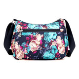 Crossbody De Nylon Impermeável Feminino Bolsa Ombro Bolsa D