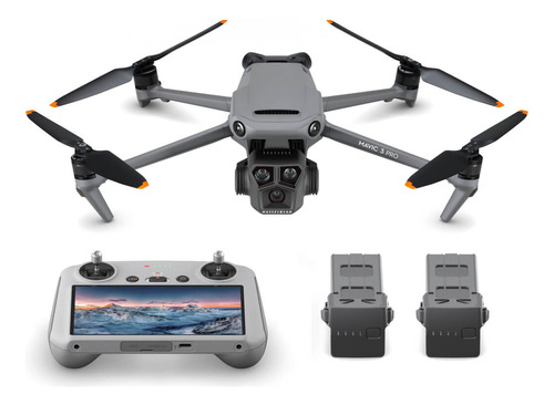 Drone Dji Mavic 3 Pro Cine Fly More Combo Com Câmera 5.1k Cinza 5.8ghz 3 Baterias