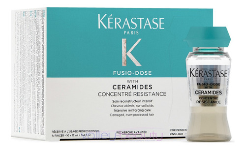 Fusio-dose Ceramides Concentrado Resistance 10x12ml Kerastas
