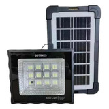 Kit Lampara Exterior Reflector Solar Con Panel 50w Control