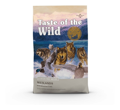 Taste Of De Wild Wetlands 5 Lbs Pato + Env Gra