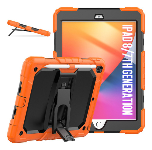 Funda Para iPad 9 8 7 Generación De 10.2in Rudo Protector