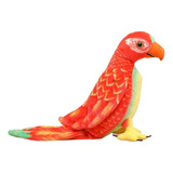 Lindo Muñeco De Peluche De Loro Simulado Color26cm