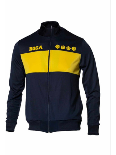 Campera Boca Juniors Deportiva Licencia Oficial Original