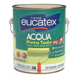 Tinta Epoxi Eucatex Água Para Azulejos, Pisos E Madeira 3,6l