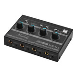 Muslady Amp-14 Amplificador De Fone De Ouvido De 4 Canais Es