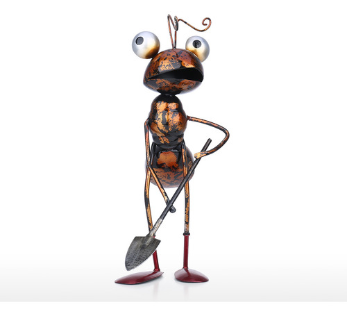 Escultura De Hierro O Hormiga Para Decoración De Jardín, Hor