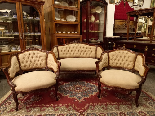 Manyantiques Juego De Sillones Petit Frances Maria Antonieta