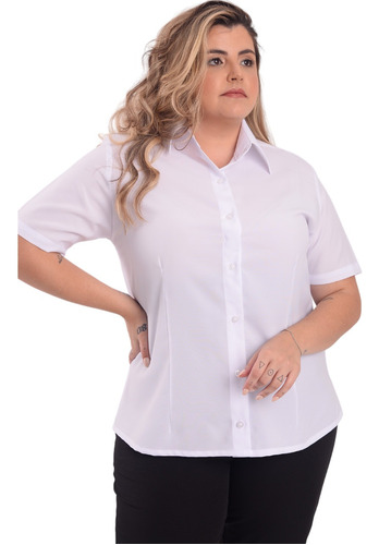 Camisete Manga Curta Camisa Tamanhos Especiais Plus Size