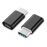 Adaptador V8 Micro Usb Femea X Tipo C 3.1 Macho Moto G30 G31