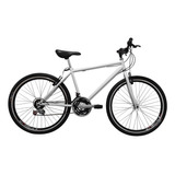 Bicicleta Urbana Todoterreno Rin 26 18 Cambios Color Blanco