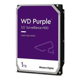 Hd 1tb Purple Western Digital Intelbras Wd Cftv Dvr - 1802 Cor Prata