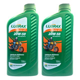 Óleo Para Moto 20w50 4t 4 Tempos Lubrax Mineral Kit 2 Litros