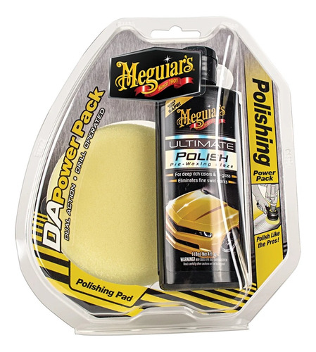 Meguiars Ultimate Polish Kit Pulido Compuesto Pre Encerado