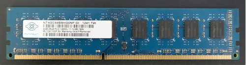 Memoria Ram  4gb 1 Nanya Nt4gc64b8hg0nf-di