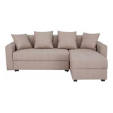 Sofa Secciónal Transformable A Cama Con Almacenamiento