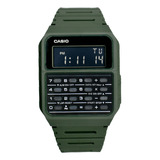 Reloj Casio Unisex Con Calculadora Color Verde Ca-53wf-3bcf