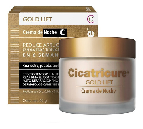 Cicatricure Crema De Noche Gold Lift  X 50 G