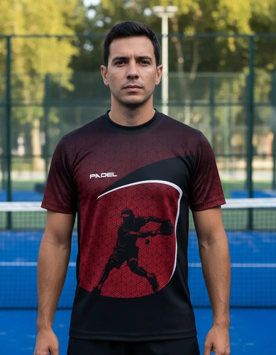 Playera Manga Corta Padel Deportiva | Meses sin interés