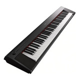 Teclado Yamaha Np32 Negro 76 Teclas 6/8 Con Usb Sensitivo