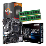 Combo Actualizacion Pc Amd 4600g + Mother + 16 Gb