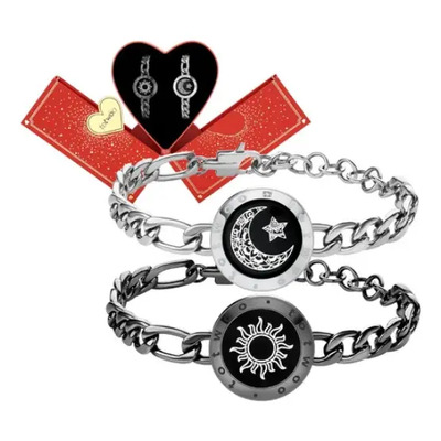 Pulsera Táctil Totwoo NB16 Sol Luna Larga Distancia Para Parejas | Envío gratis