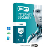 Eset® Internet Security * Tienda Oficial * 5 Pc - 2 Años