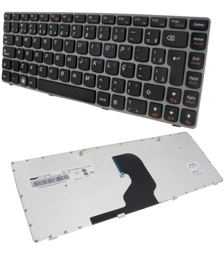 Teclado P/ Notebook Lenovo Ideapad Z460a Z460g Z460 Z450