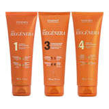 Kit Essendy Regenera  Shampoo Condicionador Leave-in 250 Ml