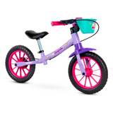Bicicleta Aro 12 Infantil Cecizinha Sem Pedal Balance Nathor