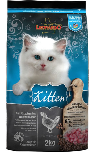 Leonardo Kitten Para Gatitos 2 Kg Bolsa